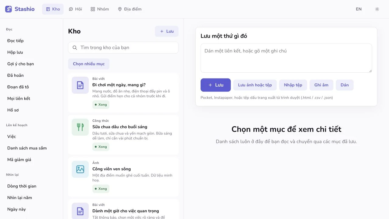 Tìm lại một bài